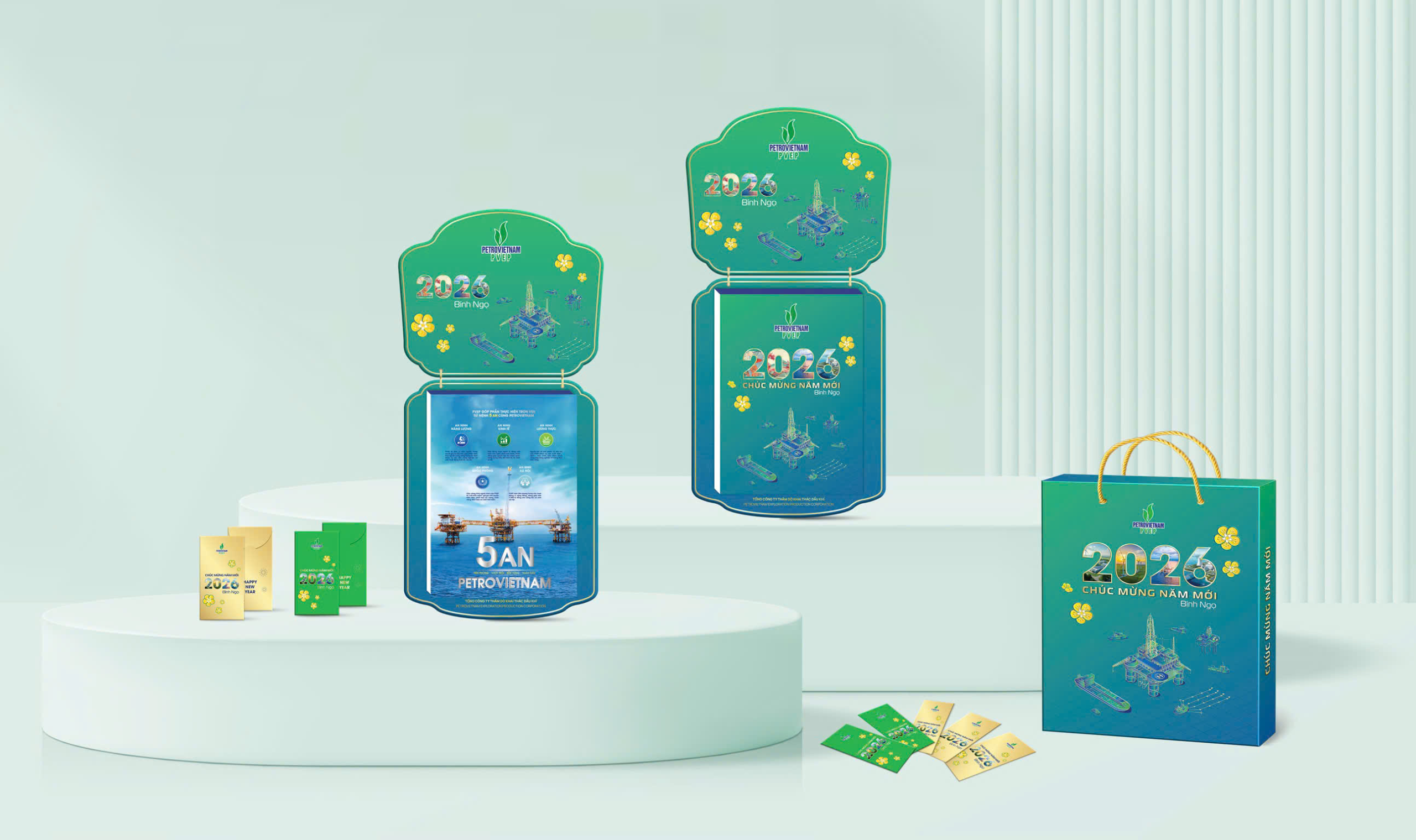 Bộ Ấn Phẩm Tết PETROVIETNAM 2026