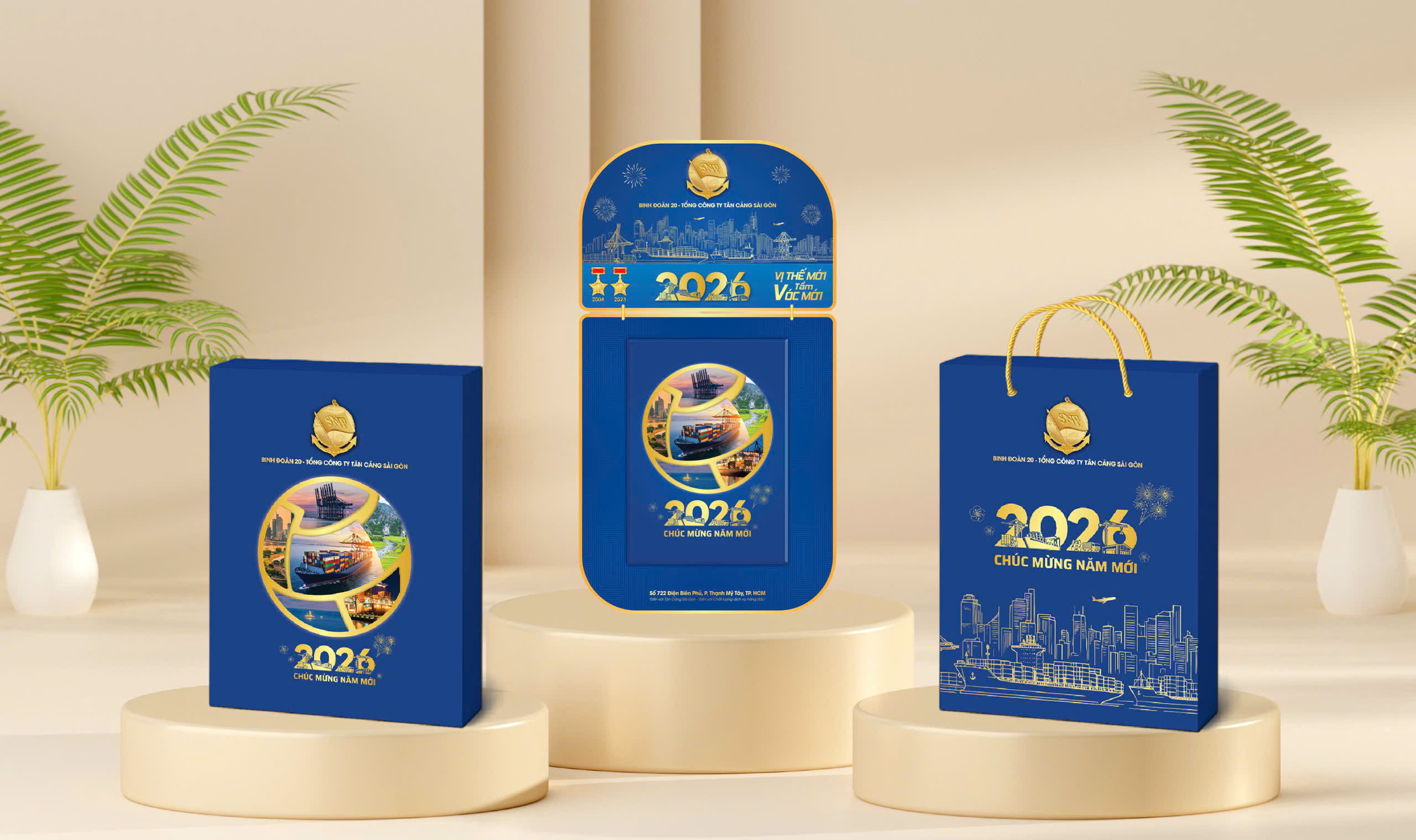 Bộ Ấn Phẩm Tết Tổng Công Ty Tân Cảng Sài Gòn