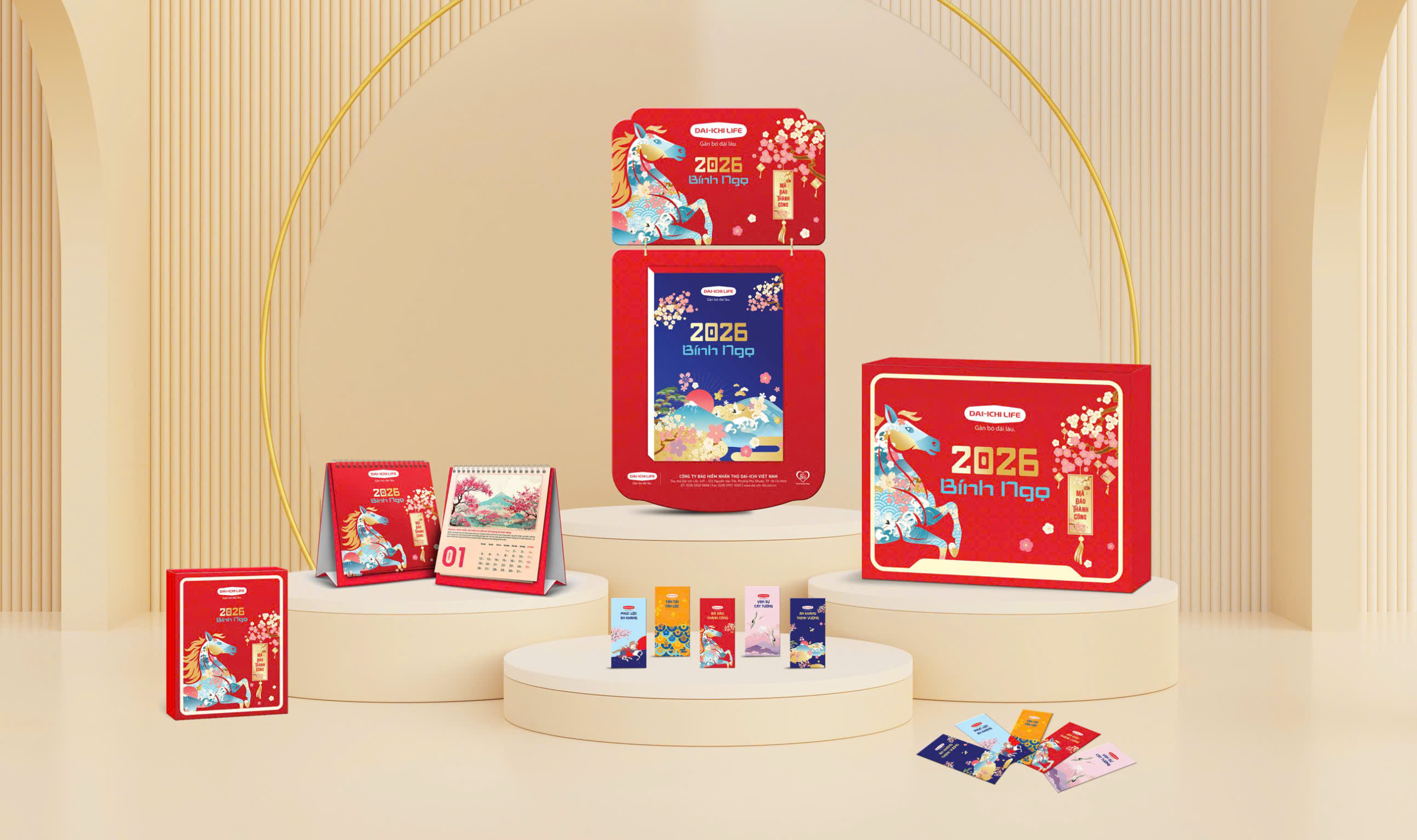 Bộ Ấn Phẩm Tết DAI-ICHI LIFE 2026