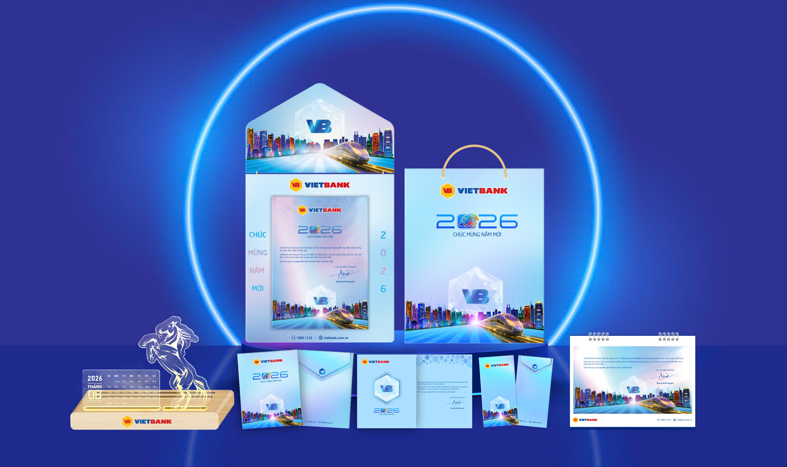 Bộ Ấn Phẩm Tết VIETBANK 2026