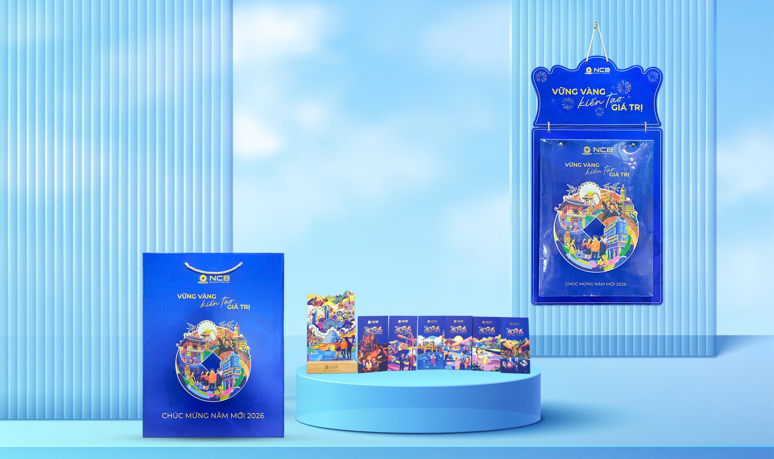 Bộ Ấn Phẩm Tết NCB 2026