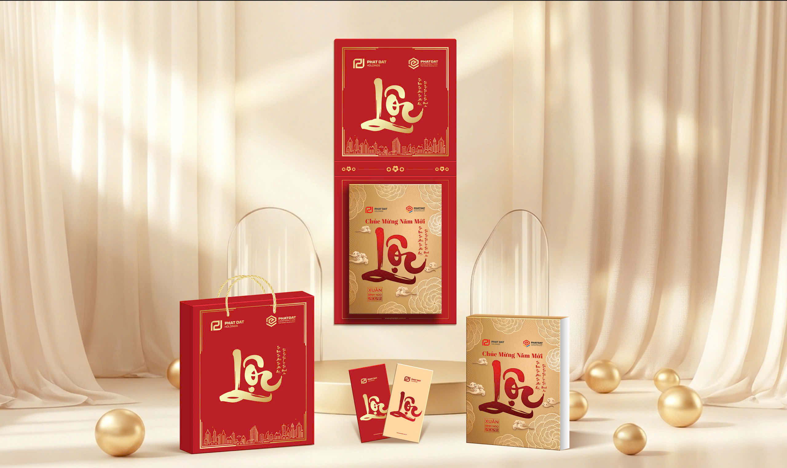 BỘ ẤN PHẨM TẾT PHÁT ĐẠT 2026